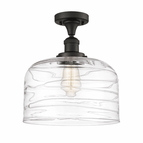 Innovations Bell LED XL Semi-Flush Mount - Oil Rbd Bronze - 517-1CH-OB-G713-L-LED