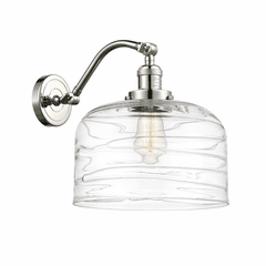 Innovations Bell LED XL Wall Sconce - Polished Nickel - 515-1W-PN-G713-L-LED