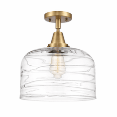 Innovations Bell X-Large 1-LT XL Flush Mount - Brushed Brass - 447-1C-BB-G713-L