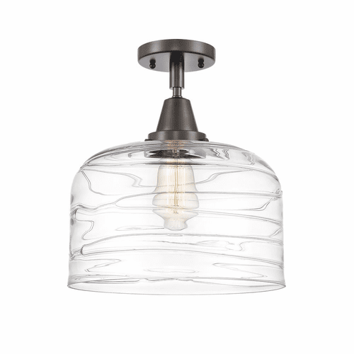 Innovations Bell X-Large 1-LT XL Flush Mount - Oil Rbd Bronze - 447-1C-OB-G713-L