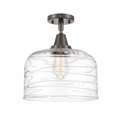 Innovations Bell X-Large 1-LT XL Flush Mount - Oil Rbd Bronze - 447-1C-OB-G713-L