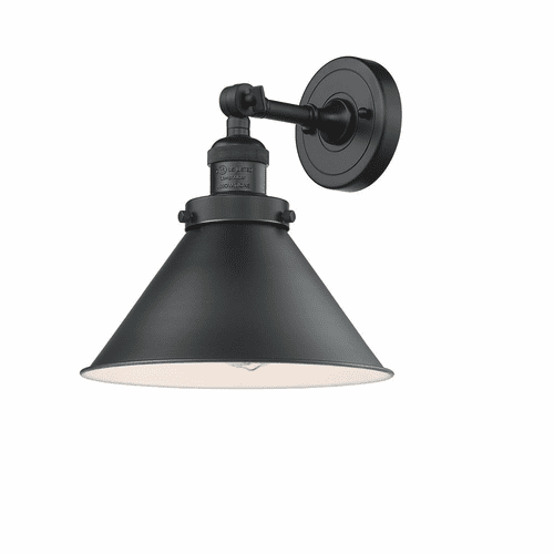 Innovations Briarcliff 1 Light Sconce - Matte Black - 203-BK-M10-BK