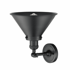 Innovations Briarcliff 1-LT Semi-Flush Mount - Matte Black - 201F-BK-M10-BK