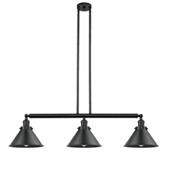 Innovations Briarcliff 3-LT Island Light - Matte Black - 213-BK-M10-BK Innovations Briarcliff 3-LT Island Light - Matte Black - 213-BK-M10-BK