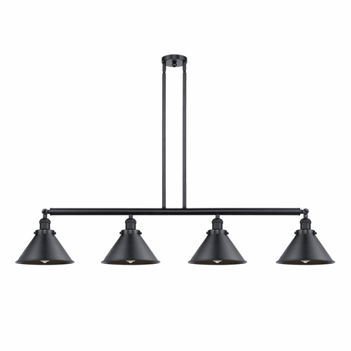 Innovations Briarcliff 4-LT Island Light - Matte Black - 214-BK-M10-BK