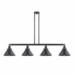 Innovations Briarcliff 4-LT Island Light - Matte Black - 214-BK-M10-BK