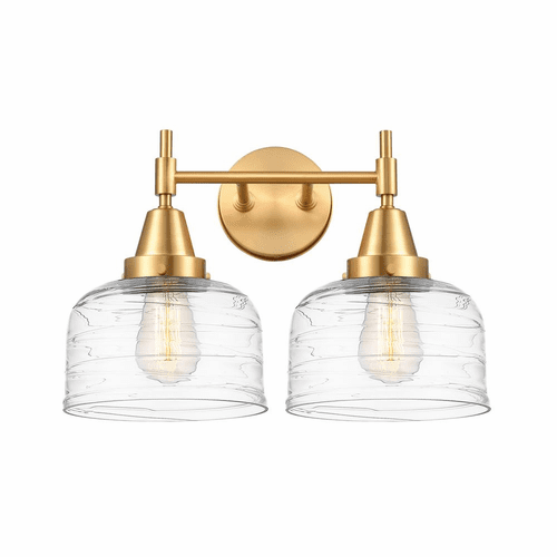 Innovations Caden 2-LT Bath Vanity Light - Satin Gold - 447-2W-SG-G713