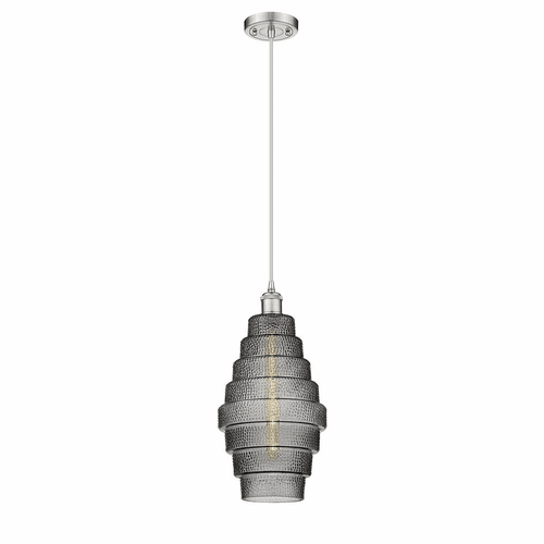 Innovations Cascade LED Mini Pendant - Brushed Satin Nickel - 516-1P-SN-G673-8