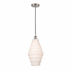 Innovations Cascade LED Mini Pendant - Brushed Satin Nickel - 616-1P-SN-G671-8-LED