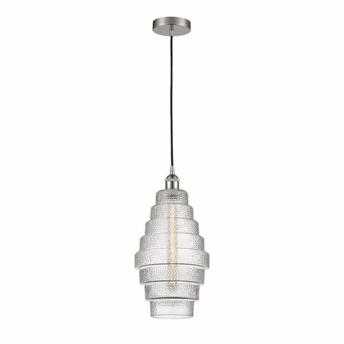Innovations Cascade LED Mini Pendant - Brushed Satin Nickel - 616-1P-SN-G672-8