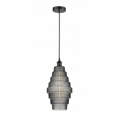 Innovations Cascade LED Mini Pendant - Matte Black - 616-1P-BK-G673-8-LED