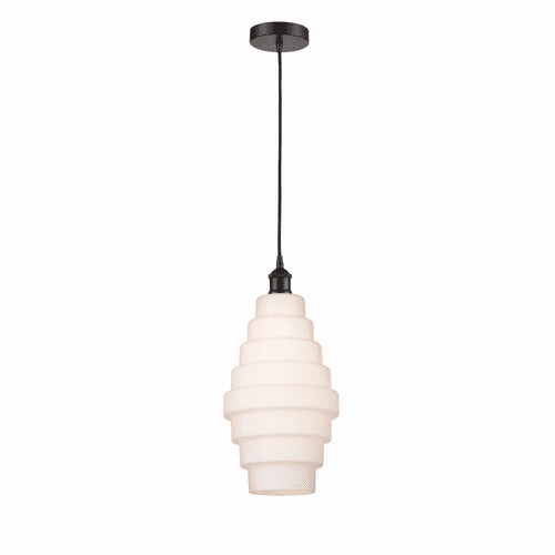 Innovations Cascade LED Mini Pendant - Oil Rubbed Bronze - 616-1P-OB-G671-8