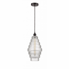 Innovations Cascade LED Mini Pendant - Oil Rubbed Bronze - 616-1P-OB-G672-8 Innovations Cascade LED Mini Pendant - Oil Rubbed Bronze - 616-1P-OB-G672-8