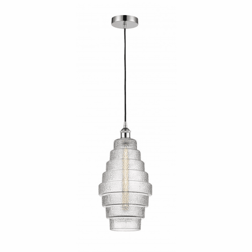 Innovations Cascade LED Mini Pendant - Polished Chrome - 616-1P-PC-G672-8