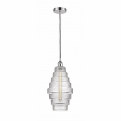 Innovations Cascade LED Mini Pendant - Polished Chrome - 616-1P-PC-G672-8-LED
