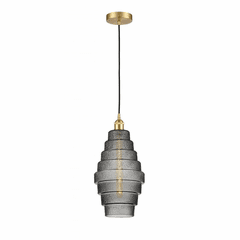 Innovations Cascade LED Mini Pendant - Satin Gold - 616-1P-SG-G673-8