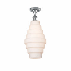 Innovations Cascade LED Semi-Flush Mount - Polished Chrome - 516-1C-PC-G671-8-LED
