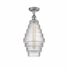 Innovations Cascade LED Semi-Flush Mount - Polished Chrome - 516-1C-PC-G672-8-LED