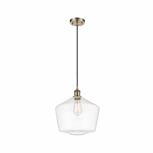 Innovations Cindyrella 1-LT Mini Pendant - Antique Brass - 516-1P-AB-G652-12