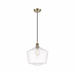 Innovations Cindyrella 1-LT Mini Pendant - Antique Brass - 516-1P-AB-G652-12