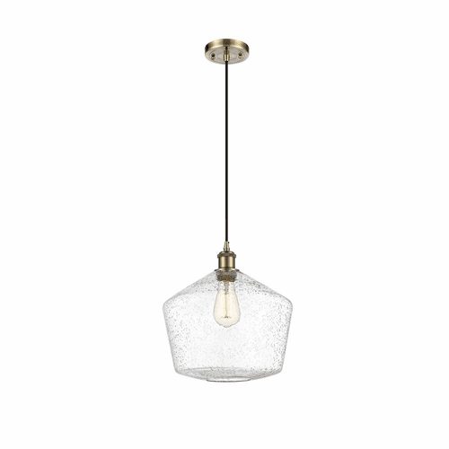 Innovations Cindyrella 1-LT Mini Pendant - Antique Brass - 516-1P-AB-G654-12