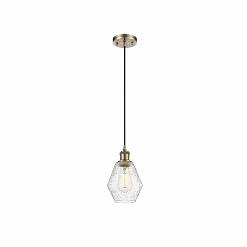 Innovations Cindyrella 1-LT Mini Pendant - Antique Brass - 516-1P-AB-G654-6