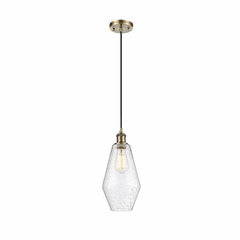 Innovations Cindyrella 1-LT Mini Pendant - Antique Brass - 516-1P-AB-G654-7
