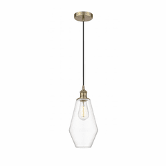 Innovations Cindyrella 1-LT Mini Pendant - Antique Brass - 616-1P-AB-G652-7