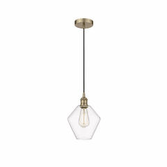Innovations Cindyrella 1-LT Mini Pendant - Antique Brass - 616-1P-AB-G652-8