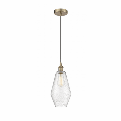 Innovations Cindyrella 1-LT Mini Pendant - Antique Brass - 616-1P-AB-G654-7