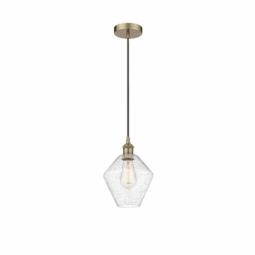 Innovations Cindyrella 1-LT Mini Pendant - Antique Brass - 616-1P-AB-G654-8