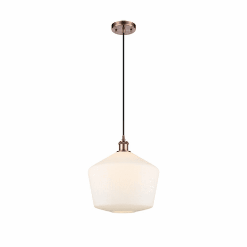 Innovations Cindyrella 1-LT Mini Pendant - Antique Copper - 516-1P-AC-G651-12