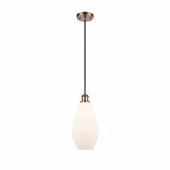 Innovations Cindyrella 1-LT Mini Pendant - Antique Copper - 516-1P-AC-G651-7