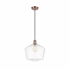 Innovations Cindyrella 1-LT Mini Pendant - Antique Copper - 516-1P-AC-G652-12