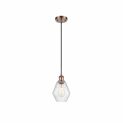 Innovations Cindyrella 1-LT Mini Pendant - Antique Copper - 516-1P-AC-G654-6