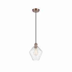 Innovations Cindyrella 1-LT Mini Pendant - Antique Copper - 516-1P-AC-G654-8