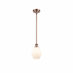 Innovations Cindyrella 1-LT Mini Pendant - Antique Copper - 516-1S-AC-G651-6