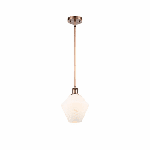 Innovations Cindyrella 1-LT Mini Pendant - Antique Copper - 516-1S-AC-G651-8