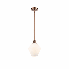 Innovations Cindyrella 1-LT Mini Pendant - Antique Copper - 516-1S-AC-G651-8