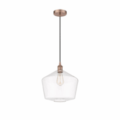 Innovations Cindyrella 1-LT Mini Pendant - Antique Copper - 616-1P-AC-G652-12