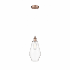 Innovations Cindyrella 1-LT Mini Pendant - Antique Copper - 616-1P-AC-G652-7