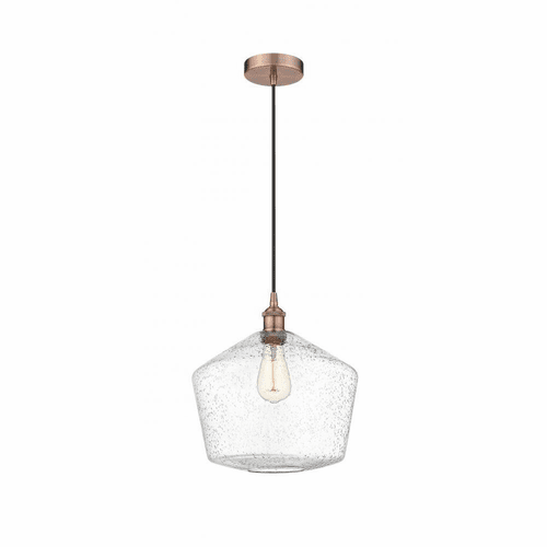 Innovations Cindyrella 1-LT Mini Pendant - Antique Copper - 616-1P-AC-G654-12