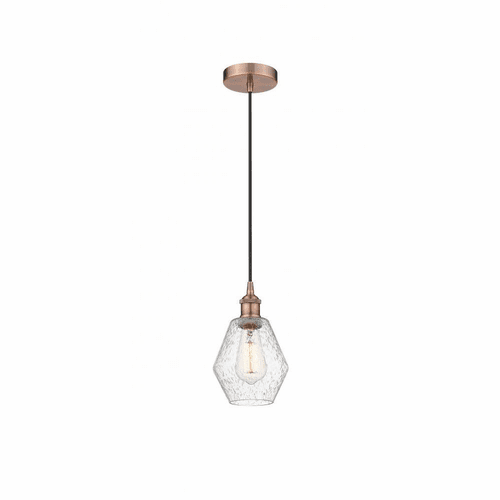 Innovations Cindyrella 1-LT Mini Pendant - Antique Copper - 616-1P-AC-G654-6
