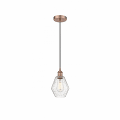 Innovations Cindyrella 1-LT Mini Pendant - Antique Copper - 616-1P-AC-G654-6