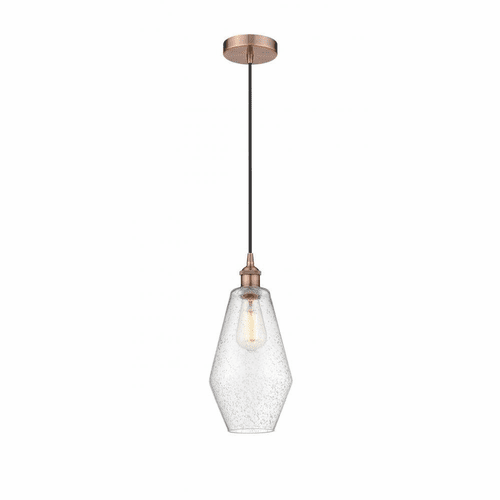Innovations Cindyrella 1-LT Mini Pendant - Antique Copper - 616-1P-AC-G654-7