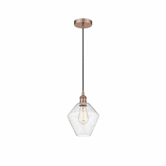 Innovations Cindyrella 1-LT Mini Pendant - Antique Copper - 616-1P-AC-G654-8