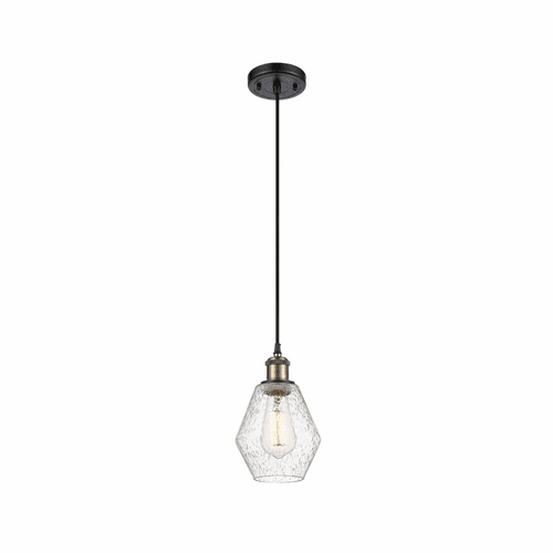 Innovations Cindyrella 1-LT Mini Pendant - Black Antique Brass - 516-1P-BAB-G654-6