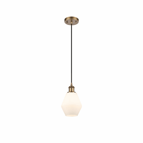 Innovations Cindyrella 1-LT Mini Pendant - Brushed Brass - 516-1P-BB-G651-6