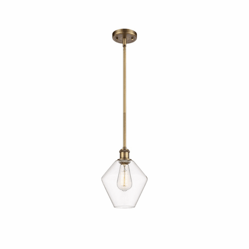 Innovations Cindyrella 1-LT Mini Pendant - Brushed Brass - 516-1S-BB-G652-8