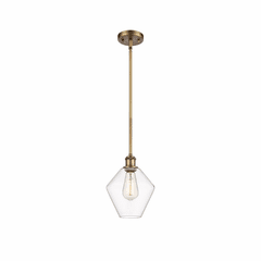 Innovations Cindyrella 1-LT Mini Pendant - Brushed Brass - 516-1S-BB-G652-8